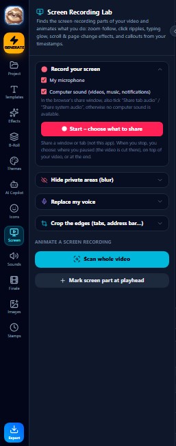 Record your screen